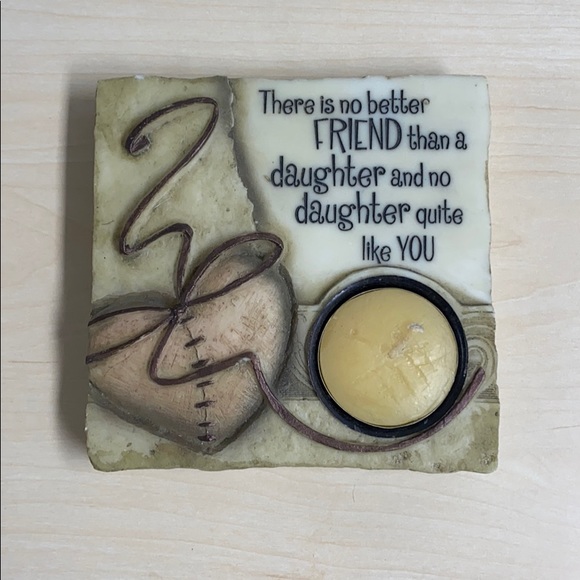 Daughter/Friend Tealight Candle Holder - Picture 1 of 1